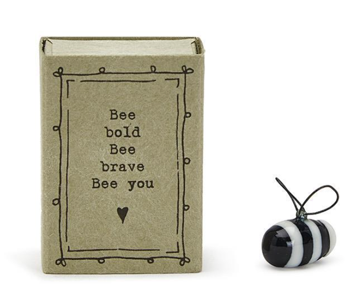 Matchbox Pocket Charm- BEE Bold BEE Brave