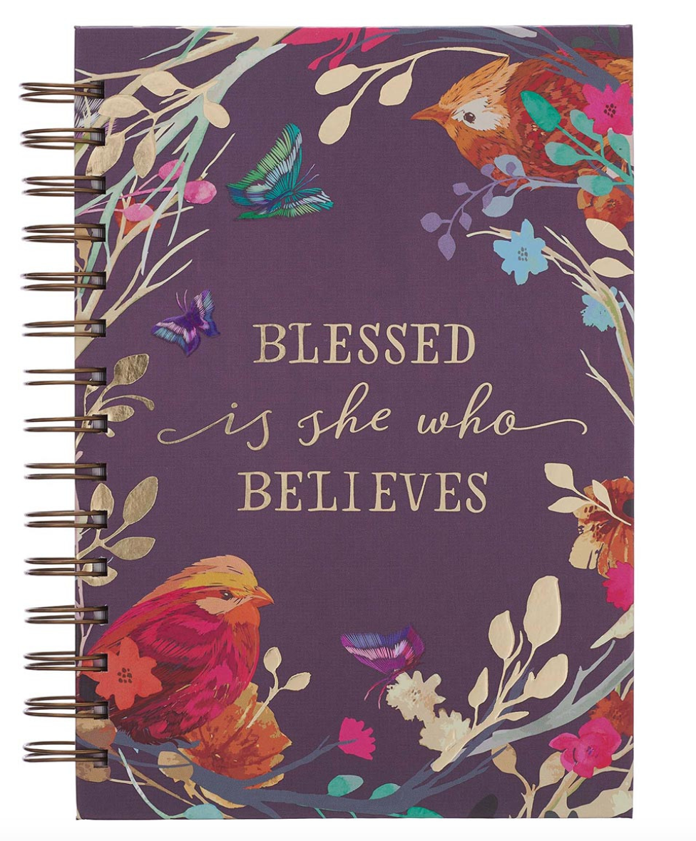 Blessed Is She Who Has Believed-Hardcover Journal