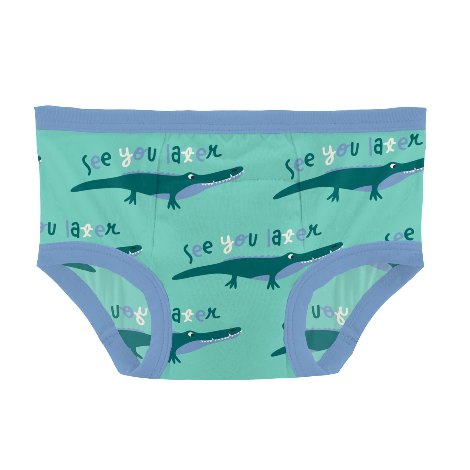 Kickee Lotus Lightning Girl's Underwear - The Burlap Buffalo
