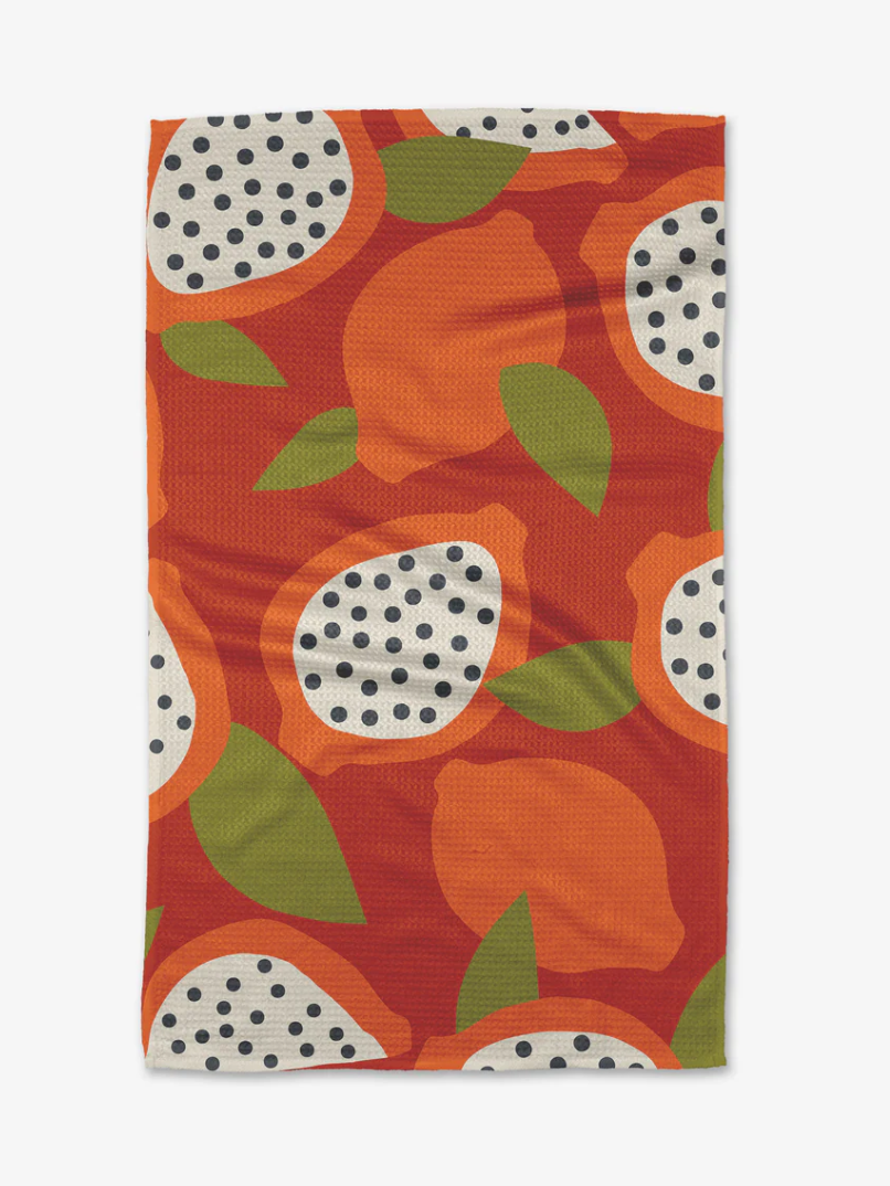 Papaya Playtime Kitchen Tea Towel