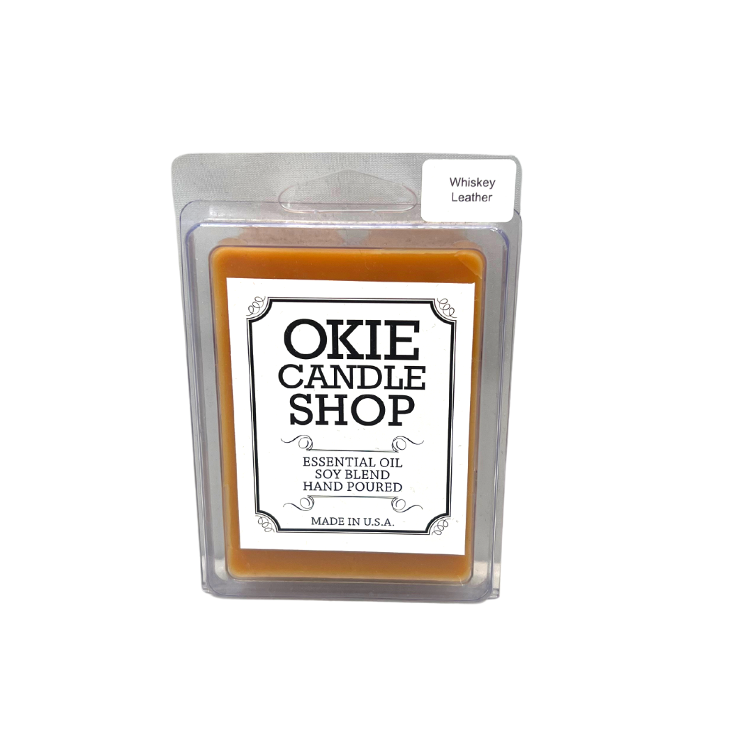 Okie Candle Whiskey Leather - Wax Melts