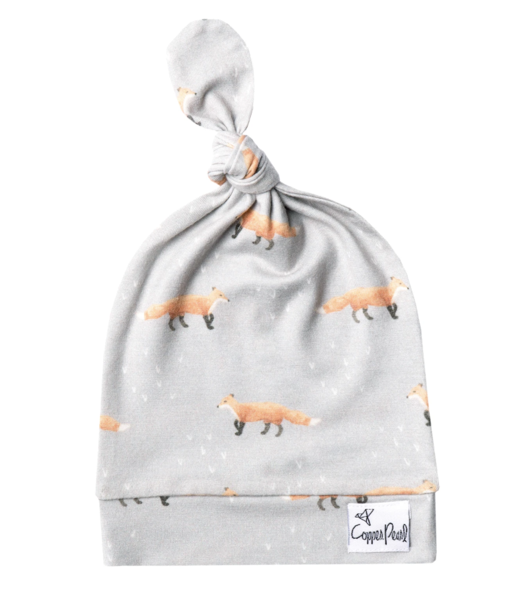 Swift Copper Pearl Top Knot Hat