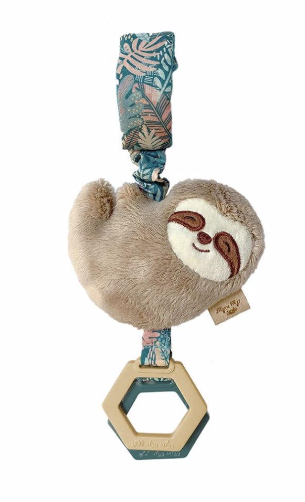 Ritzy Jingle Sloth Attachable Travel Toy