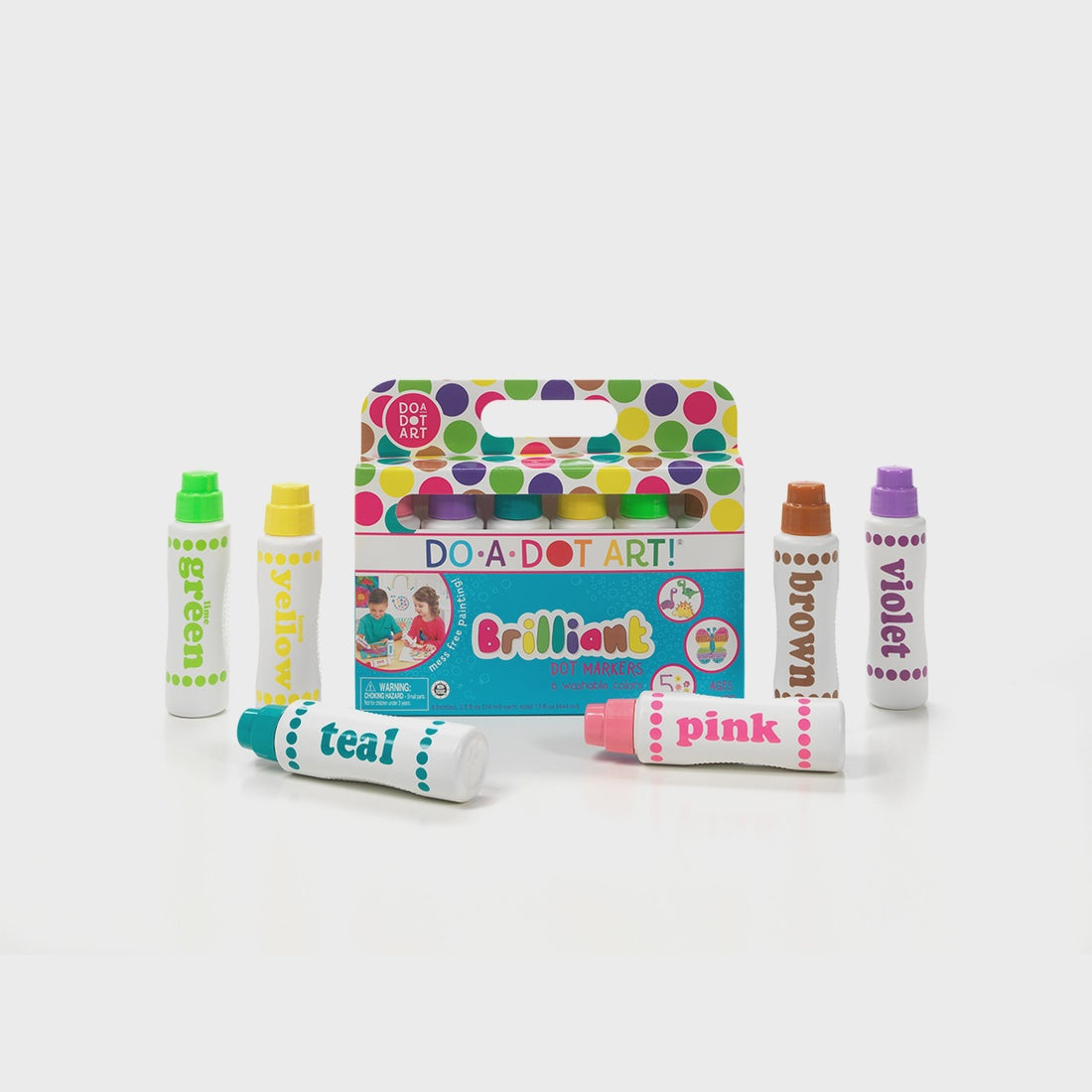 Do A Dot Art Brilliant Markers- 6 Colors