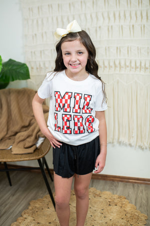 "Checkered Millers" Kid's Graphic Tee