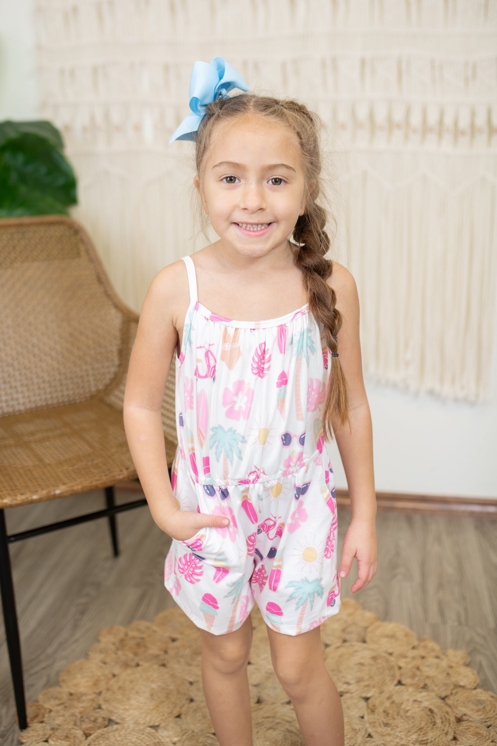 Summer Vacay Strappy Play Romper