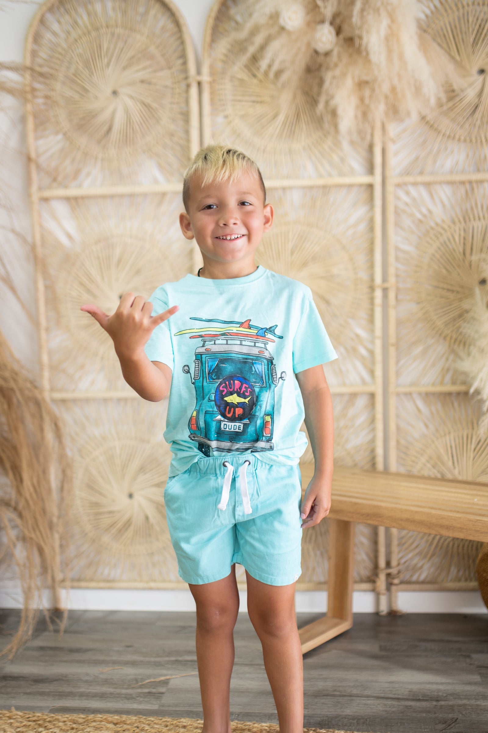 Hugo Draw String Short's-Mint