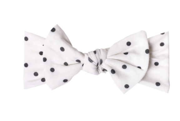 Willow Copper Pearl Headband Bow