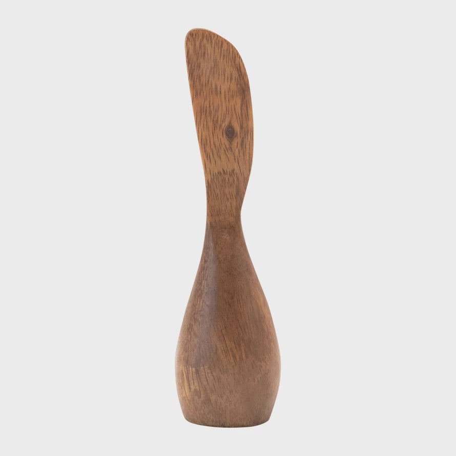 Acacia Wood Standing Cheese Knife