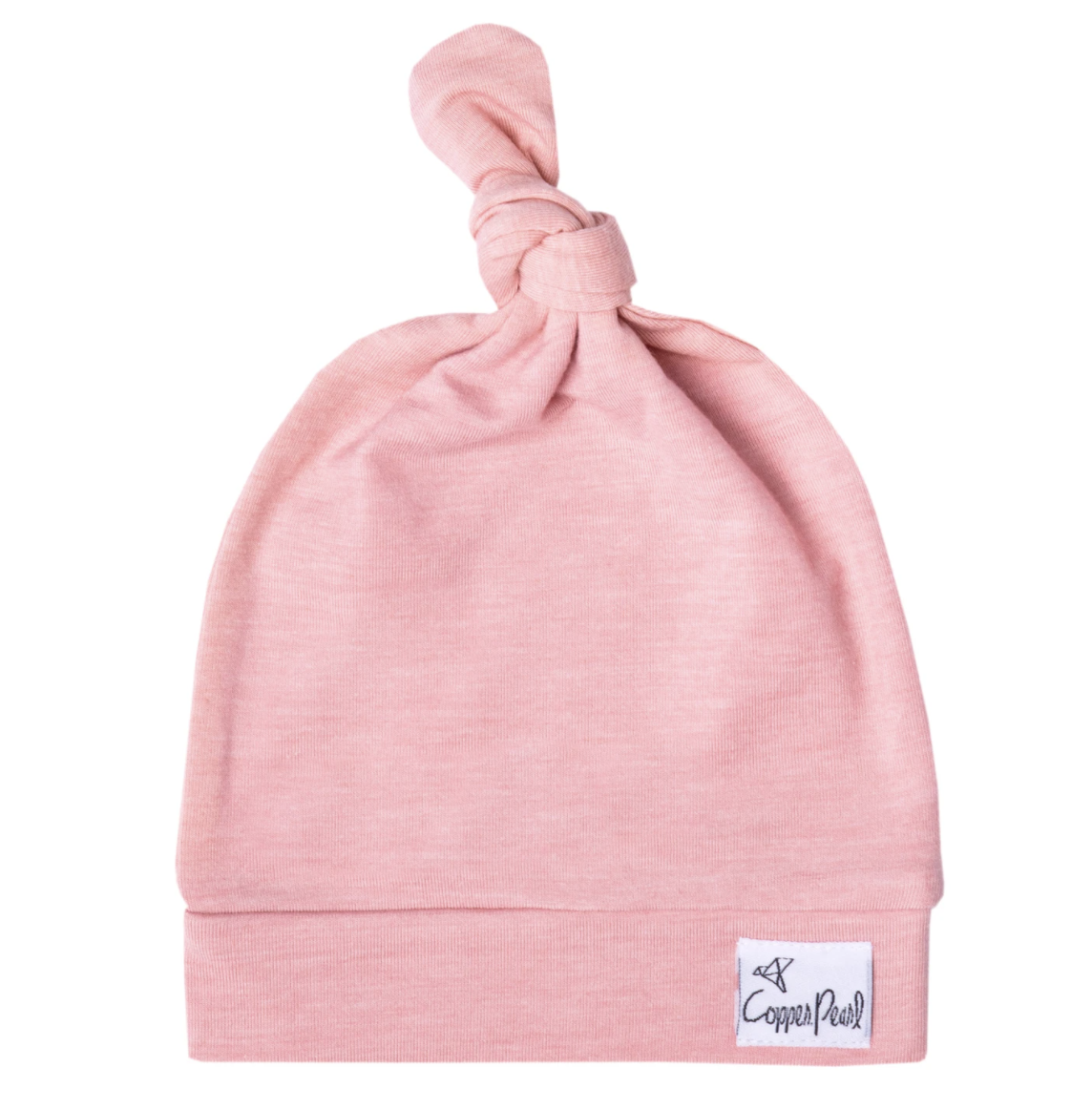 Darling Copper Pearl Top Knot Hat