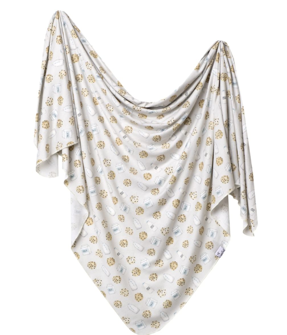 Chip Copper Pearl Swaddle Blanket
