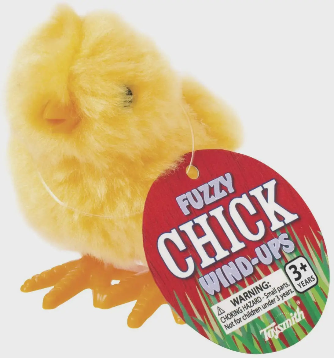 Yellow Fuzzy Chick Wind Up Toy
