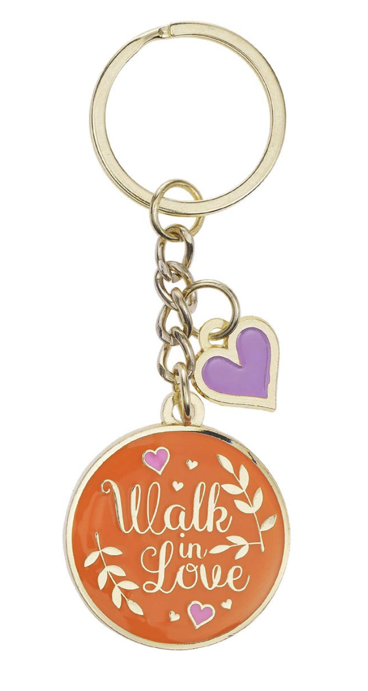 Walk in Love Keyring