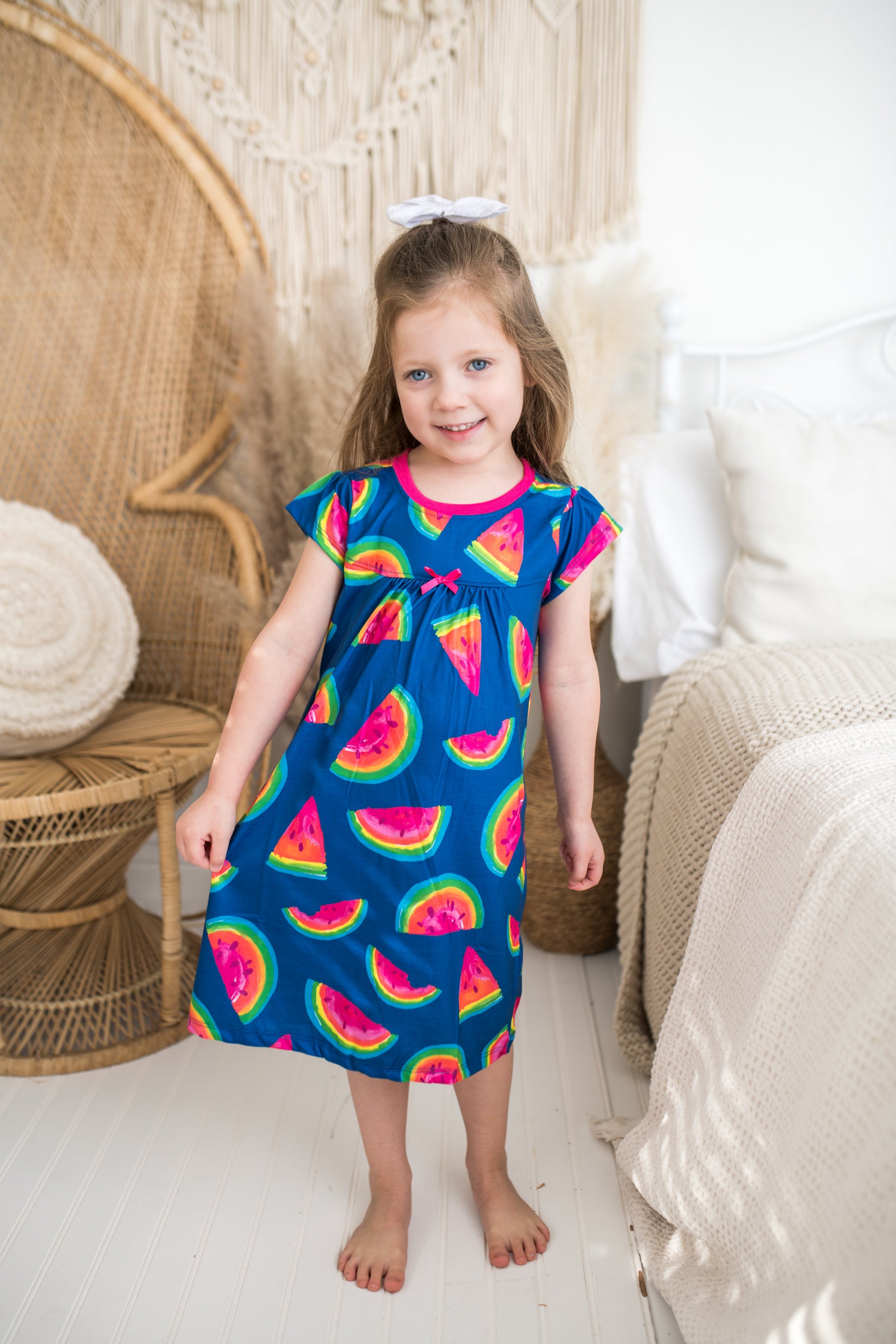 Girls' Slice of Summer Short Sleeve Dress