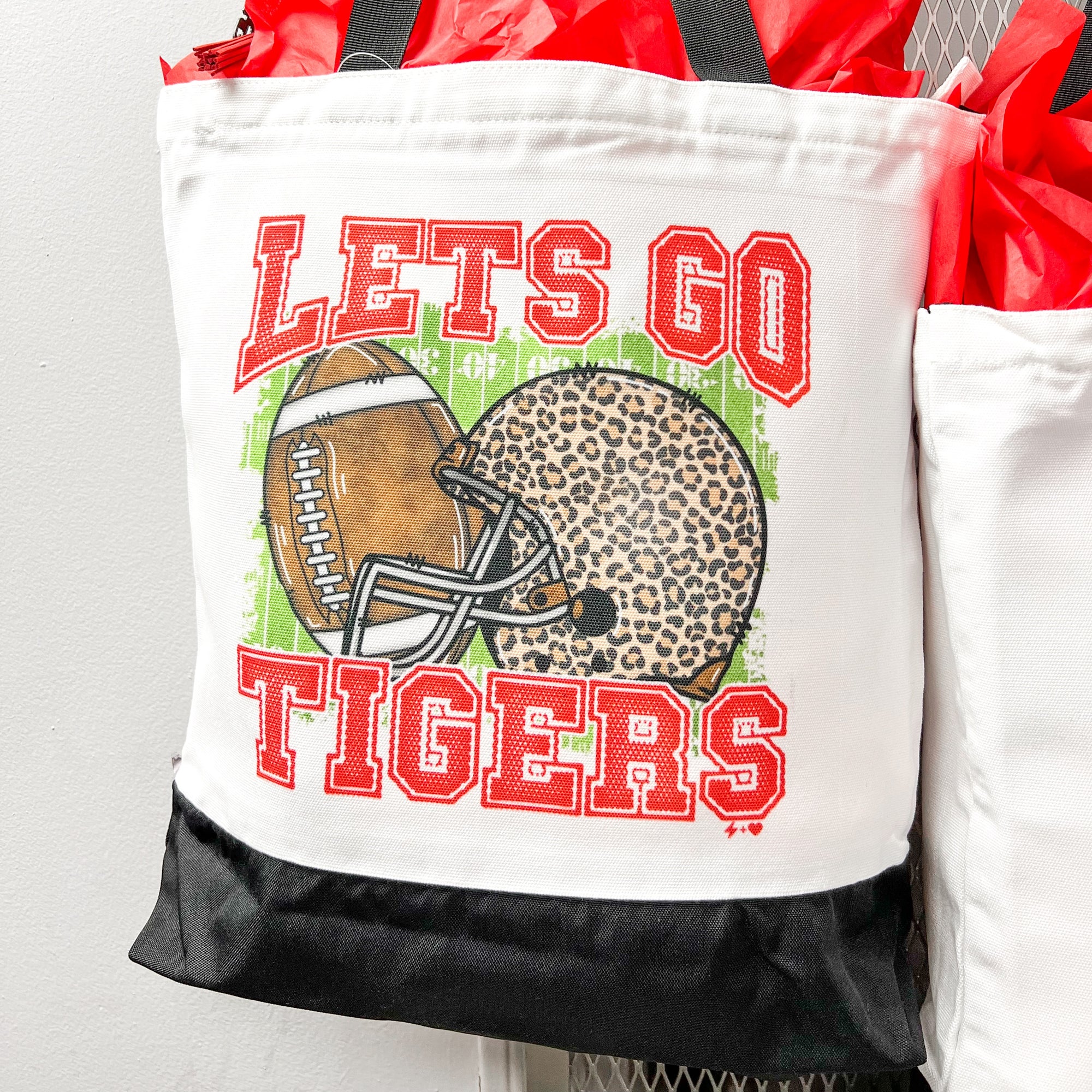 Lets Go Tigers Tote Bag