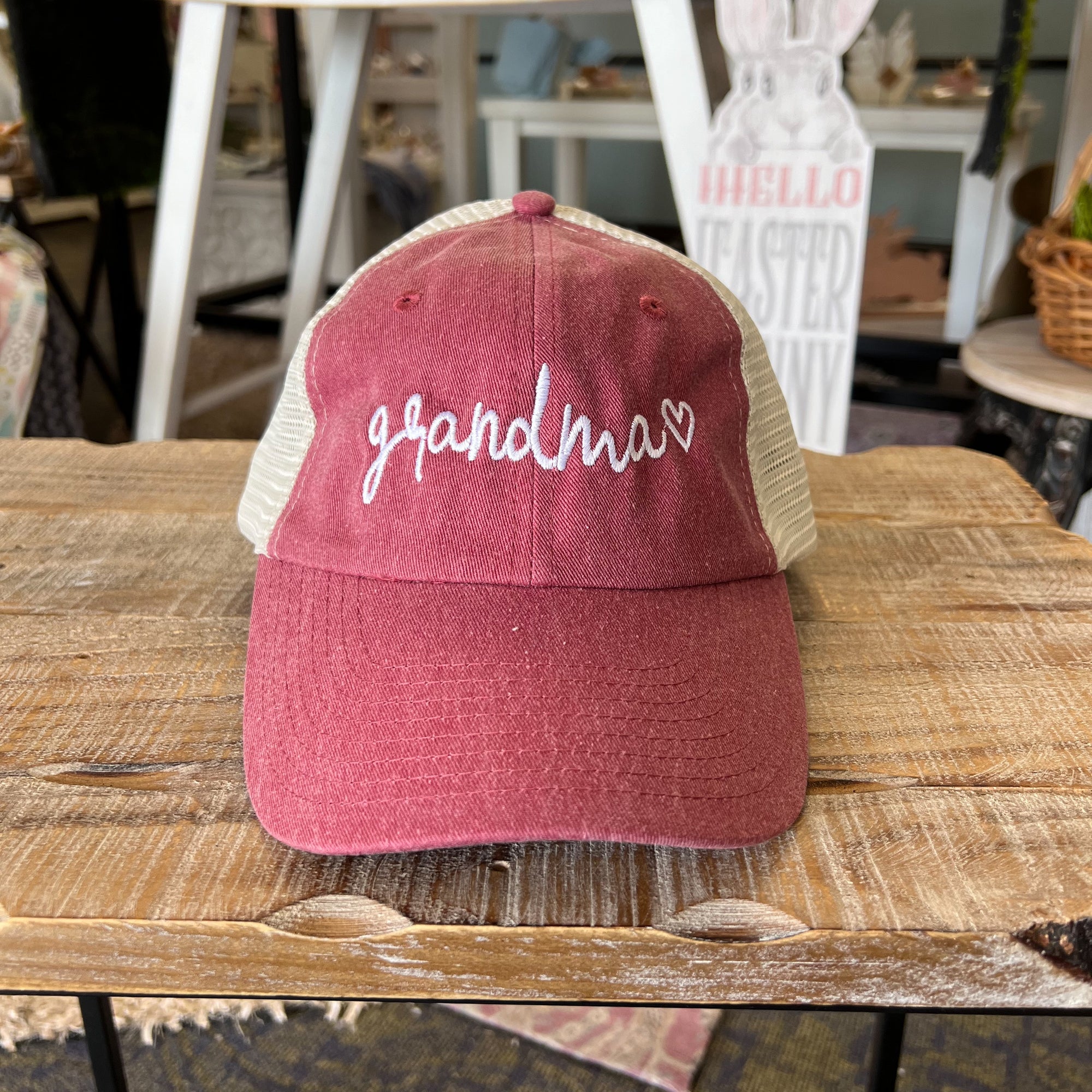 Grandma - Cardinal Trucker Hat