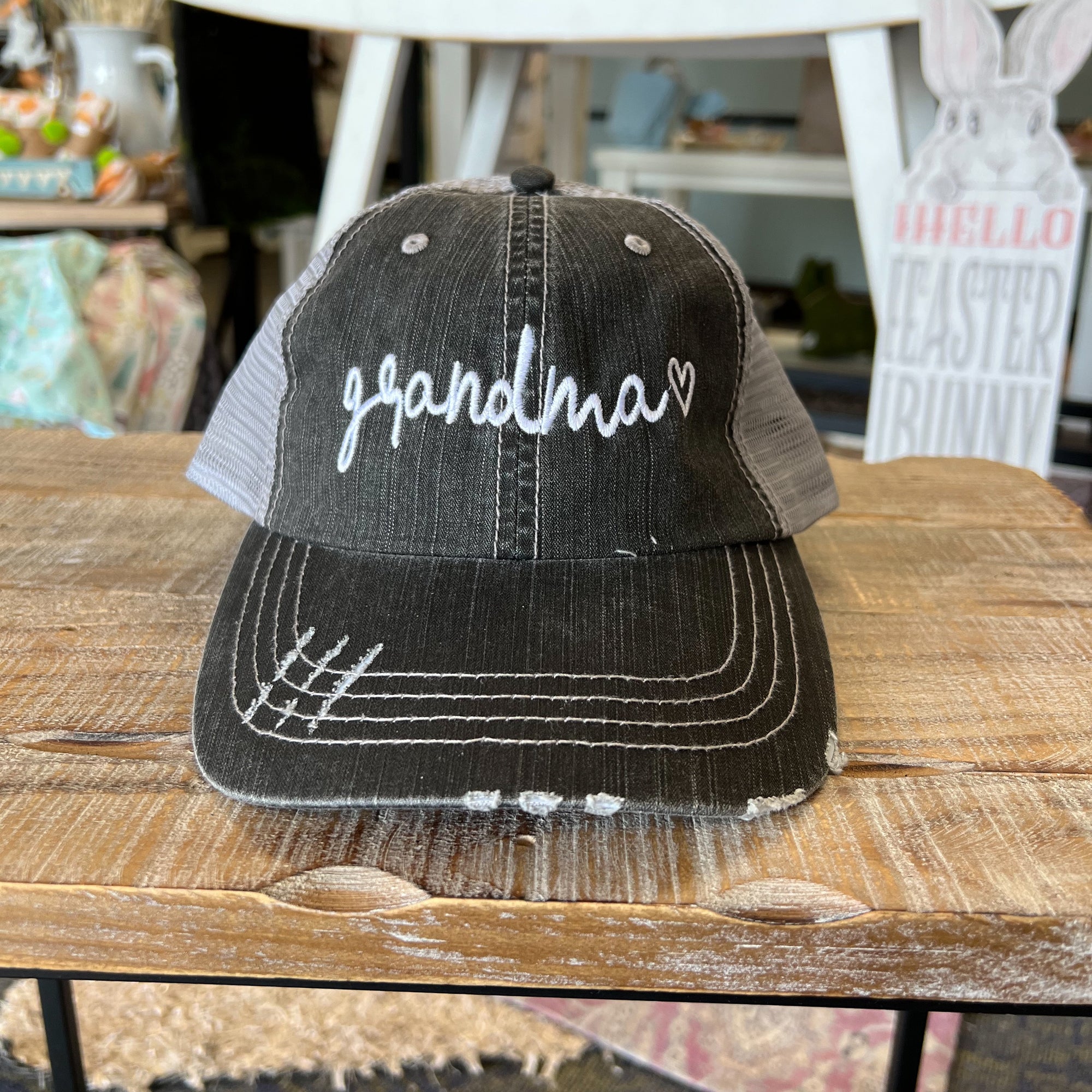 Grandma - Charcoal Trucker Hat