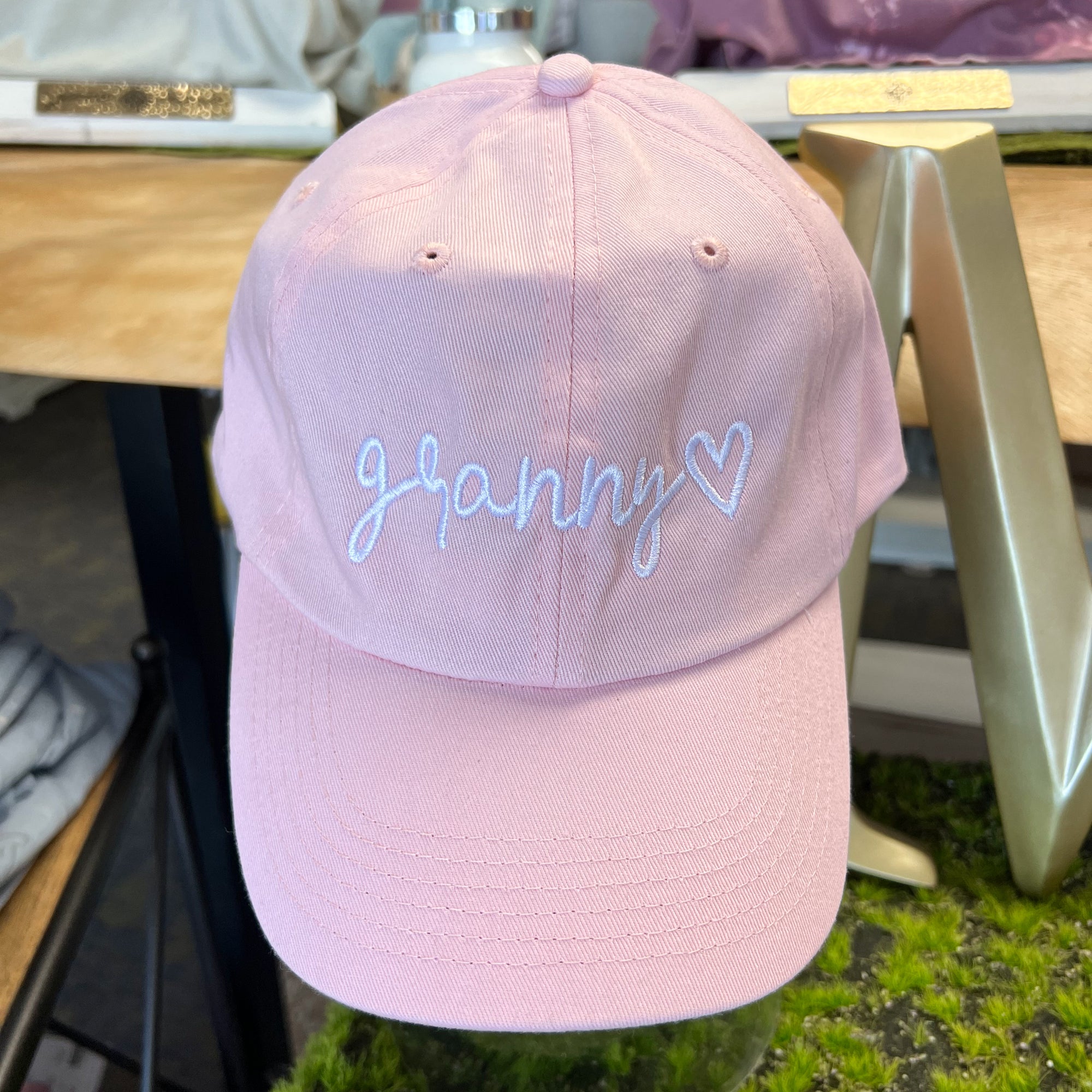Light Pink Granny Hat