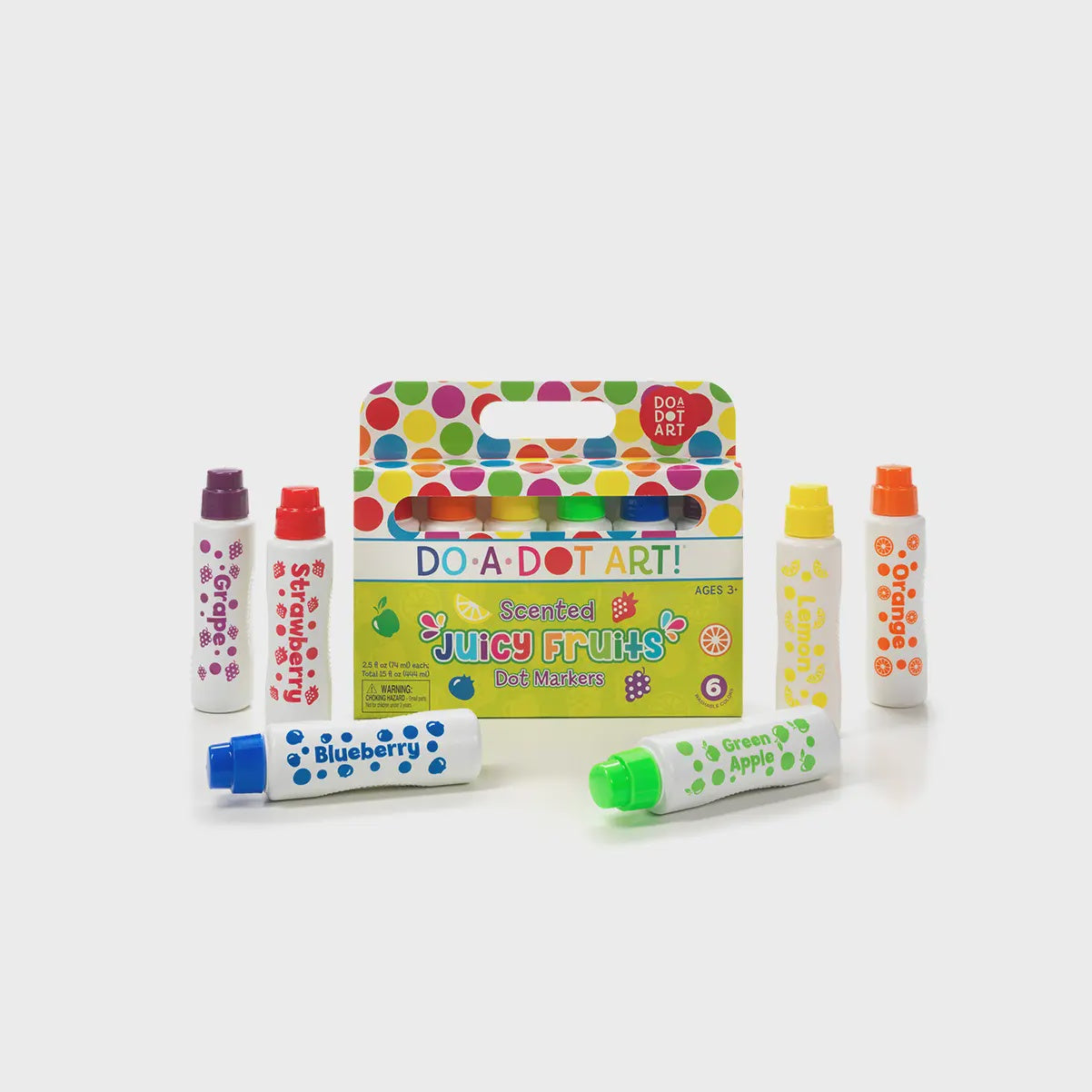 Do A Dot Art Juicy Fruits Scented Markers- 6 Colors