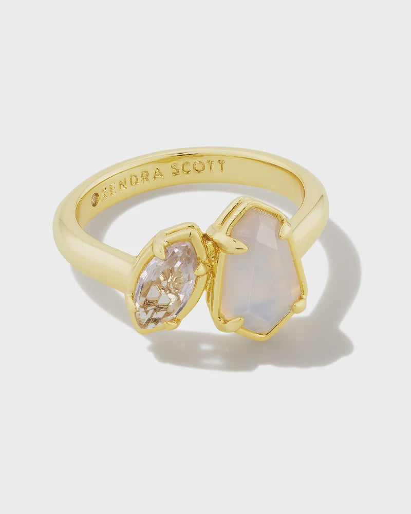 Alexandria Gold Cocktail Ring