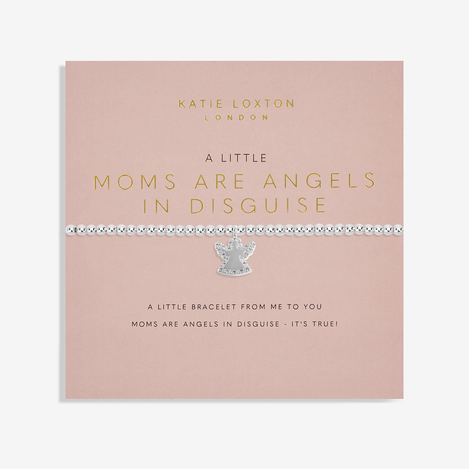 A Little "Mom's Are Angels in Disguise" Bracelet