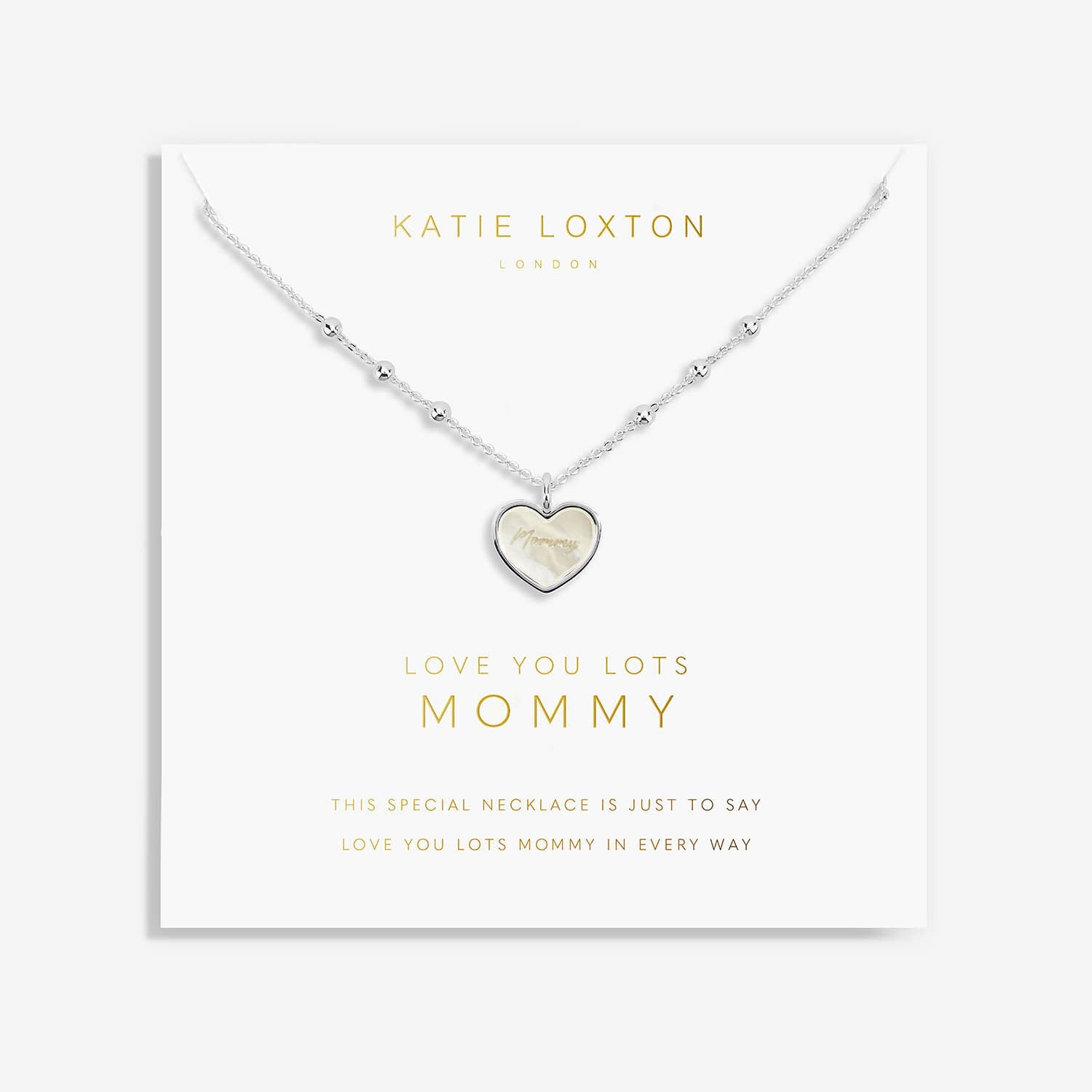 My Moments "Love You Lots Mommy" Necklace
