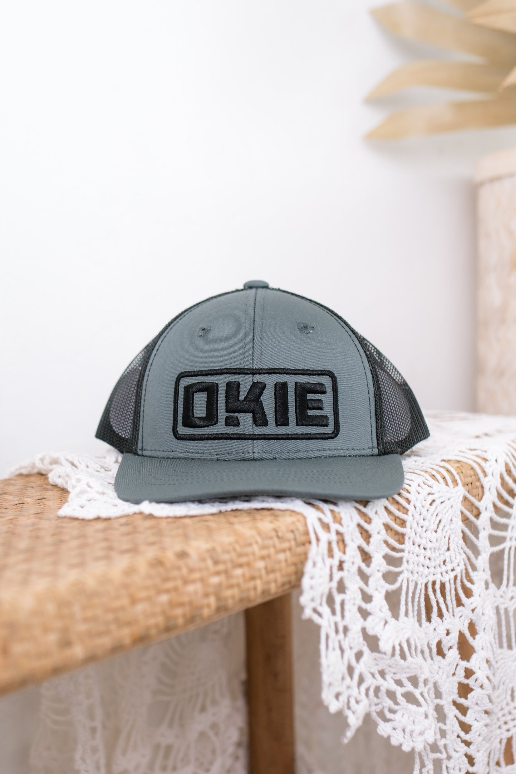 Liam - Grey Okie Brand Youth Hat
