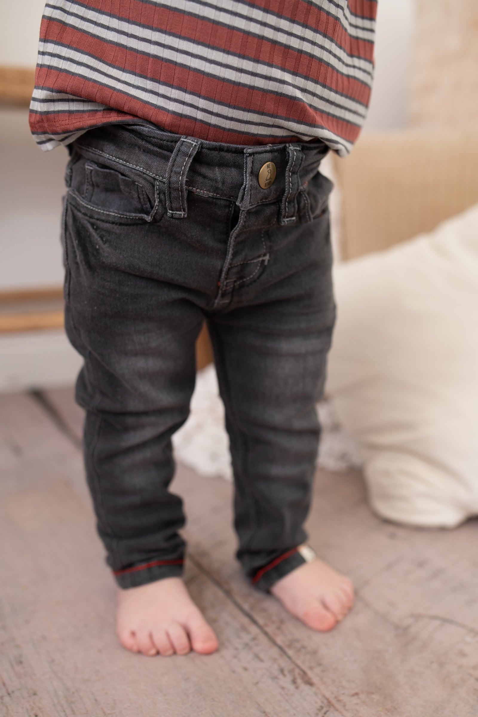 Maverick Charcoal Demin Pants