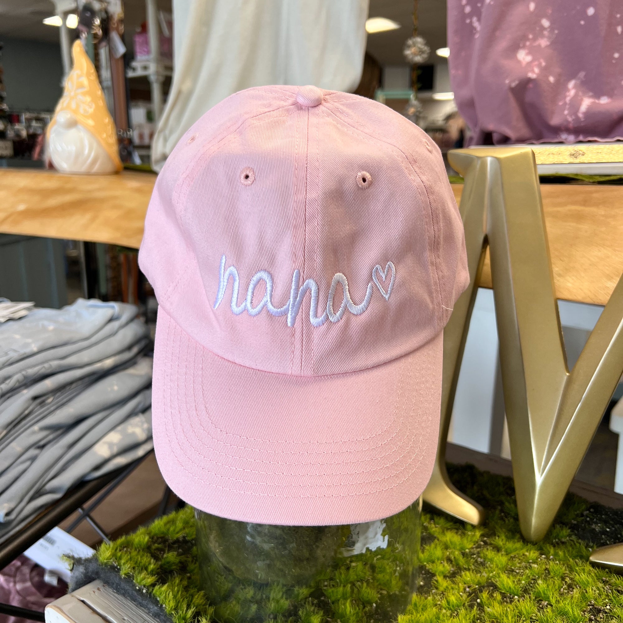 NaNa- Light Pink Baseball Cap