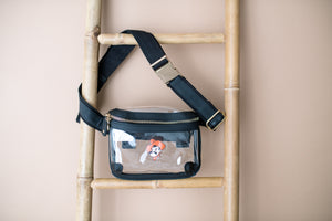 Clear OSU Black and Gold Belt Bag