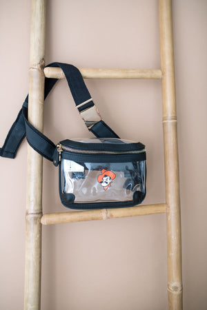Clear OSU Black and Gold Belt Bag