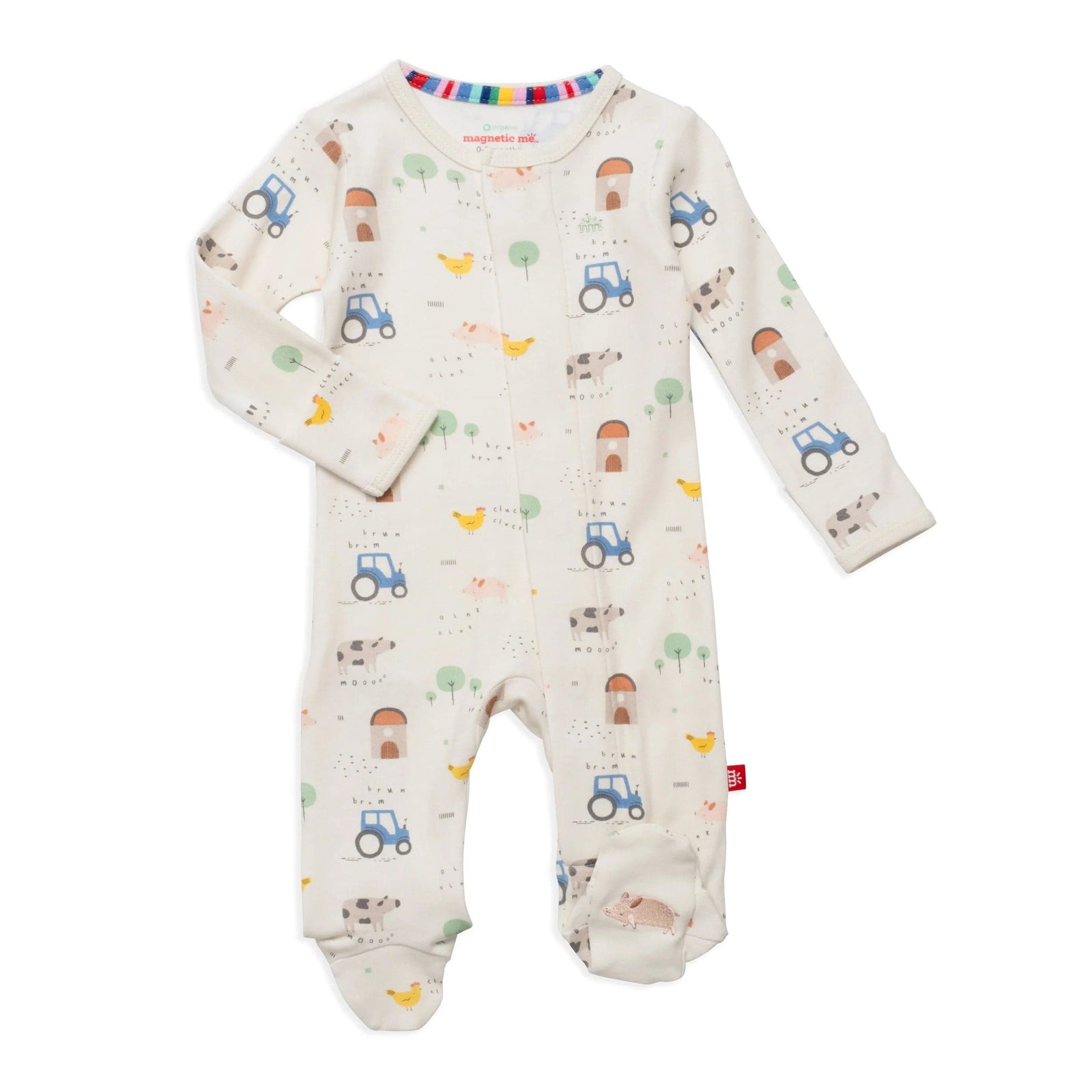 Pasture Bedtime Organic Magnetic Footie