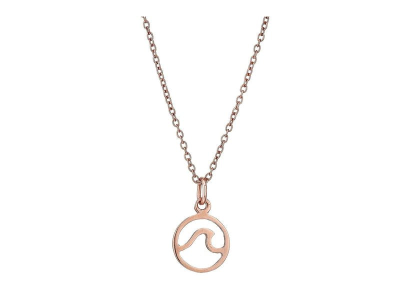 Wave Rose Gold Necklace