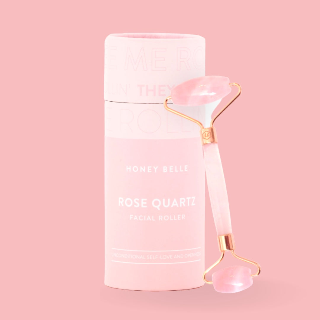 Rose Quartz Facial Roller