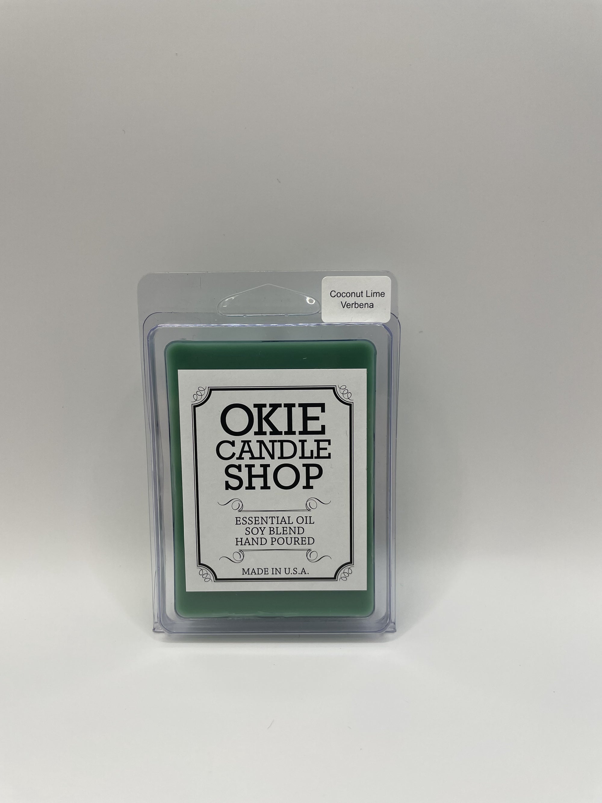Okie Candle Coconut Lime Verbena - Wax Melts