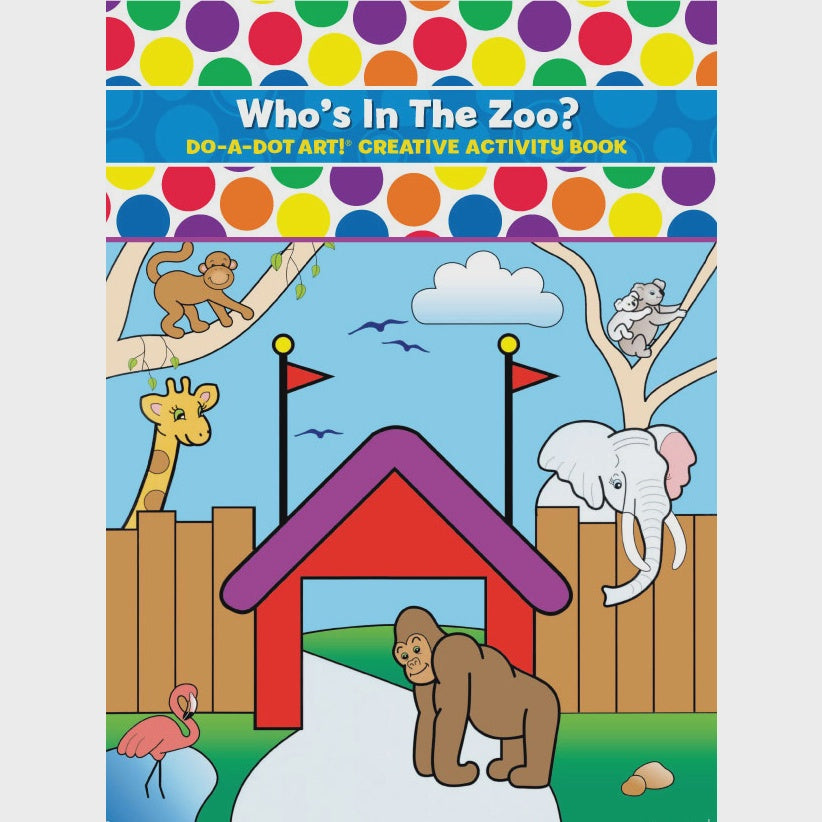 Do A Dot Art Zoo Animals Book